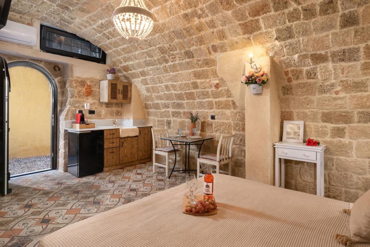 Stone Cave Suite Rhodes City Exterior foto